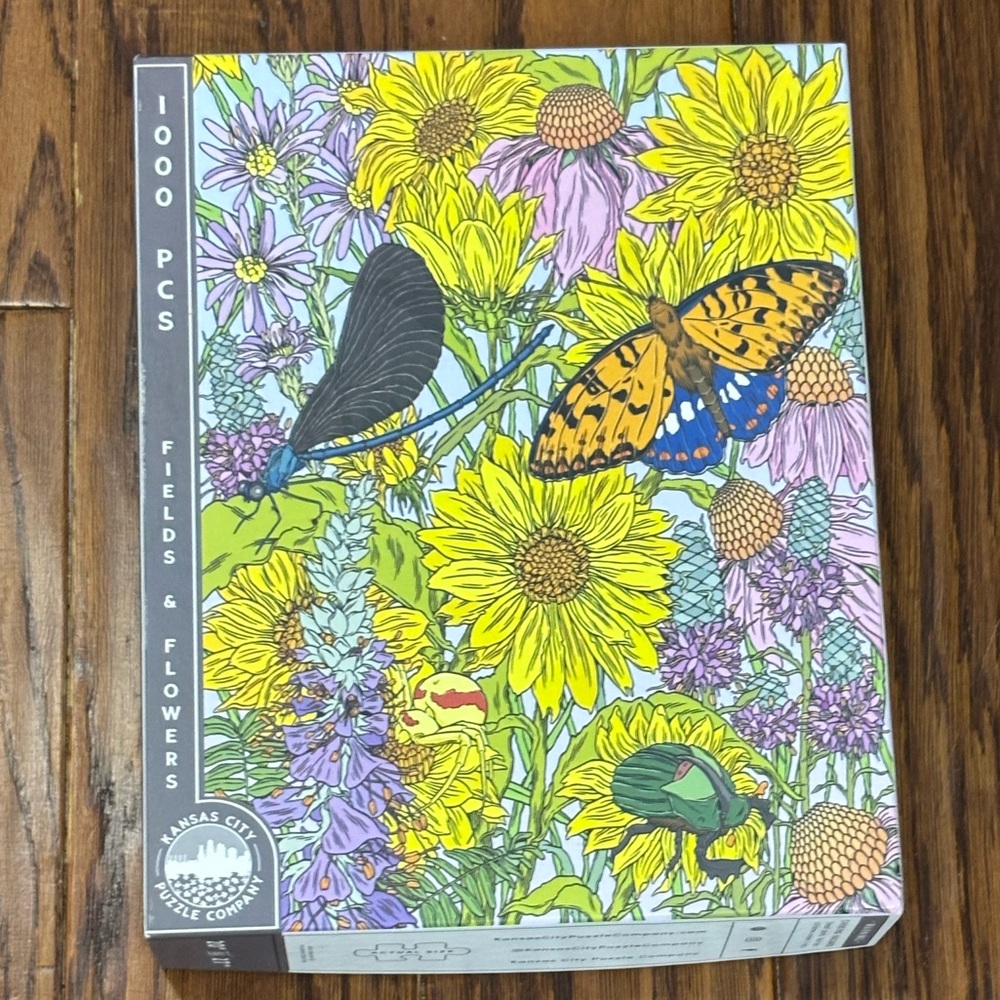 Fields & Flowers 1000 Piece Puzzle